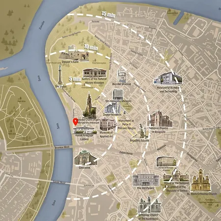 Art-apart Sava Riverside Old Town Renovated *