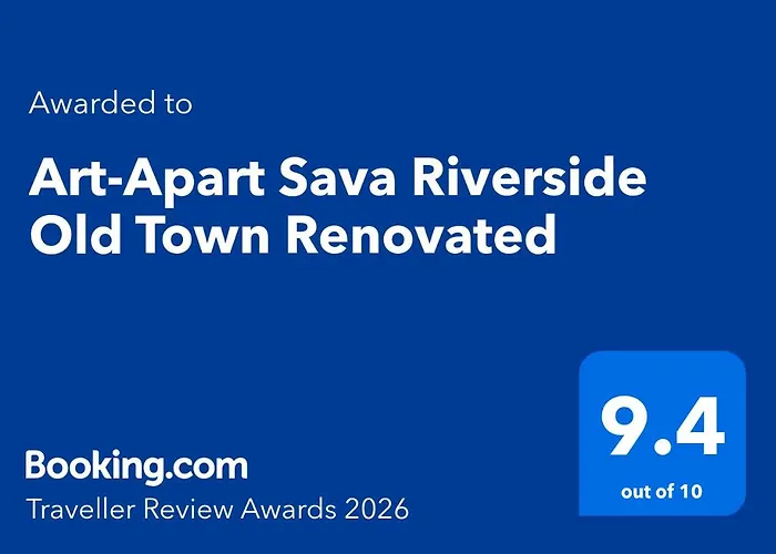 شقة Art-apart Sava Riverside Old Town Renovated